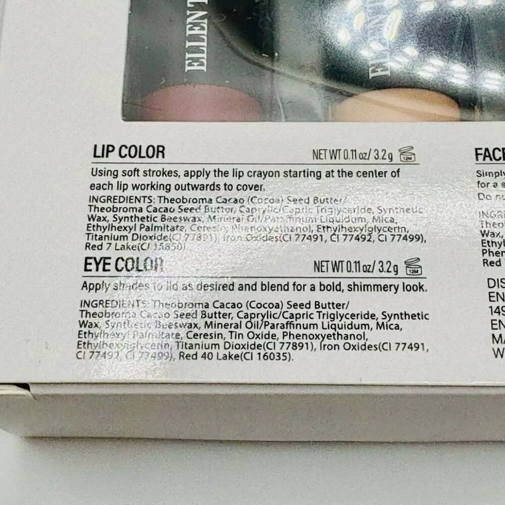 NWT ELLEN TRACY COMPLEXION COLOR STICKS FOR LIP EYE FACE FOR A WARM NATURAL GLOW